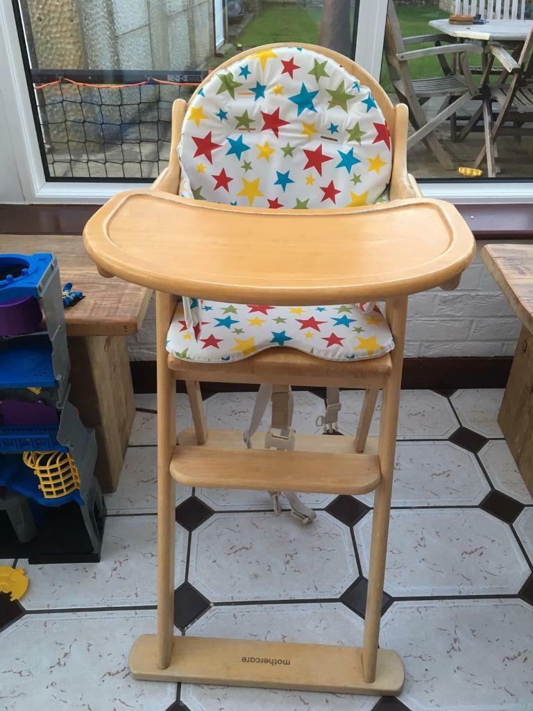 mothercare wooden high chair insert